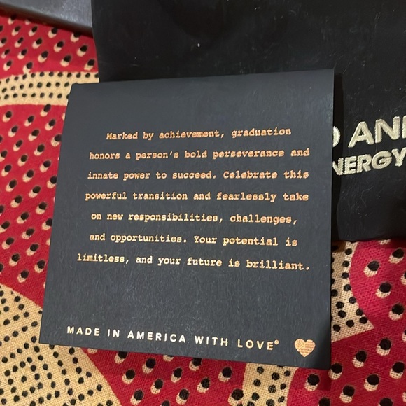 NWOT Alex and Ani gold graduation bracelet - Picture 3 of 3